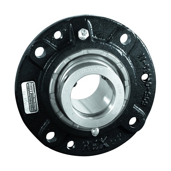 Rexnord Flange Block Bearing; 4 Bolt Round Flange Cartridge; 2-15/16 in. Bore; 7-1/2 in. Bolt Circle Dia. MBR3215 - main